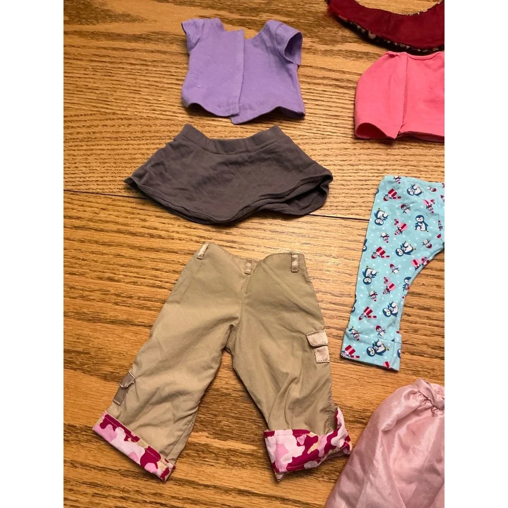 American Girl Doll Clothing Accessory Lot Kit Fashion Studio Clothes Pants Book